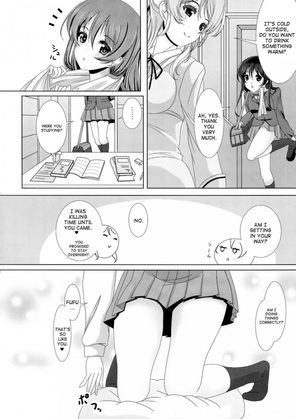 Hentai Manga Comic-A Bond Haired Futa Likes A Schoolgirl-Read-5